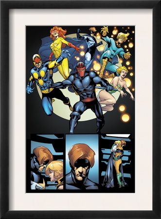 Avengers: The Initiative #28 Group: Night Thrasher by Rafa Sandoval Pricing Limited Edition Print image