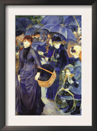 Les Para Pluies by Pierre-Auguste Renoir Pricing Limited Edition Print image