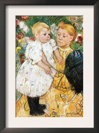 In The Garden by Mary Cassatt Pricing Limited Edition Print image