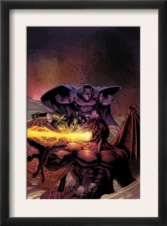 Black Panther #9 Cover: Black Panther, Dragon Man And Wolverine by Andy Brase Pricing Limited Edition Print image