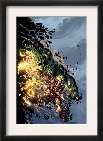 Incredible Hulk #71 Cover: Hulk And Iron Man by Mike Deodato Jr. Pricing Limited Edition Print image