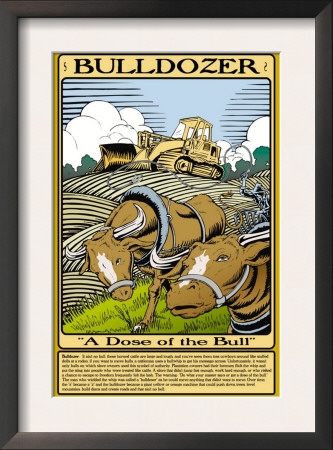 Bulldozer by Wilbur Pierce Pricing Limited Edition Print image