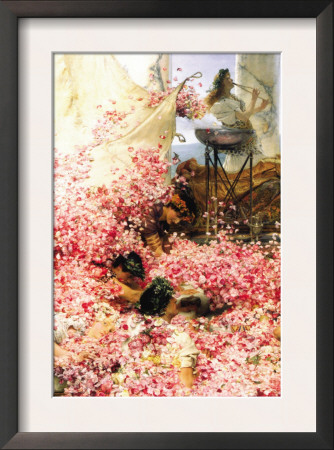 Roses Of Heliogabalus by Sir Lawrence Alma-Tadema Pricing Limited Edition Print image