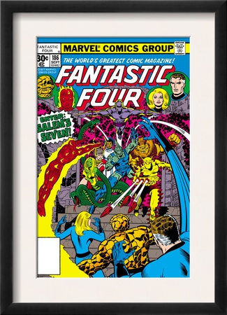 Fantastic Four N186 Cover: Thing by George Perez Pricing Limited Edition Print image