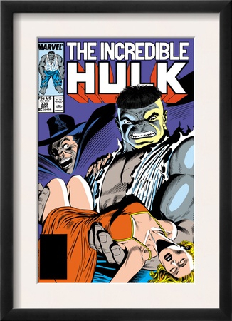 Incredible Hulk #335 Cover: Hulk, Wagner, Adria And Stalker by John Ridgway Pricing Limited Edition Print image
