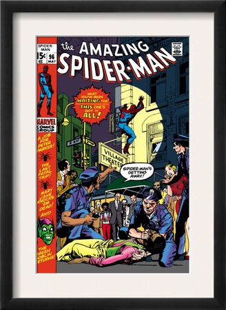 The Amazing Spider-Man #96 Cover: Spider-Man by Gil Kane Pricing Limited Edition Print image