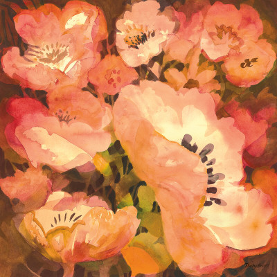 Pink Poppies Ii by Dusty Knight Pricing Limited Edition Print image
