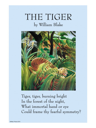 The Tiger by William Blake Pricing Limited Edition Print image