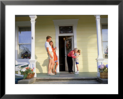 Family Visits Grandmother's House by Lonnie Duka Pricing Limited Edition Print image