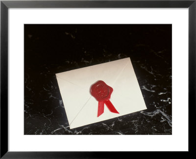 Envelope Sealed With Wax by Terry Why Pricing Limited Edition Print image