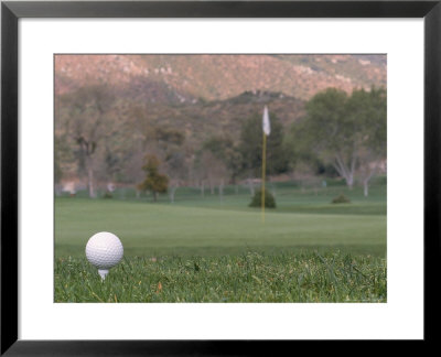 Golf Ball On Tee by Roger Holden Pricing Limited Edition Print image
