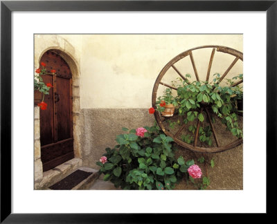 Historic Looking Courtyard by Fogstock Llc Pricing Limited Edition Print image