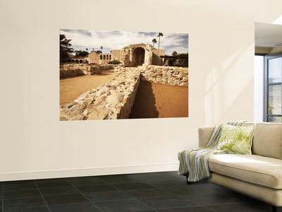 Reconstructed Ruins Of Mission San Juan Capistrano by Eddie Brady Pricing Limited Edition Print image
