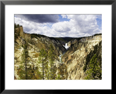 Lower Falls Of Yellowstone River, Wyoming, Usa by Mark Hamblin Pricing Limited Edition Print image