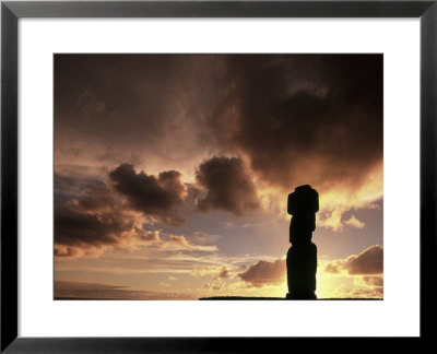 Moai At Ahu Tahai, Easter Island, Chile by Angelo Cavalli Pricing Limited Edition Print image