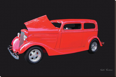 1934 Custom Chevy Sedan by Keith Vanstone Pricing Limited Edition Print image