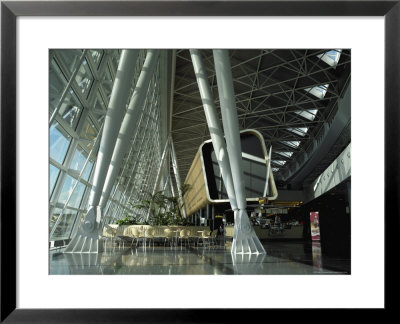 Departure Lounge, Zurich Airport, Switzerland by Jean-Luc Brouard Pricing Limited Edition Print image