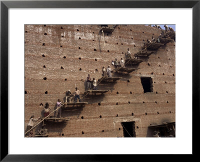 Chain Gang And Scaffold, Near Bharatpur, Rajasthan State, India by Robert Harding Pricing Limited Edition Print image