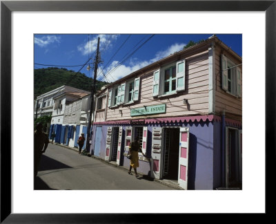Main Street, Road Town, Tortola, British Virgin Islands, West Indies, Caribbean, Central America by Ken Gillham Pricing Limited Edition Print image