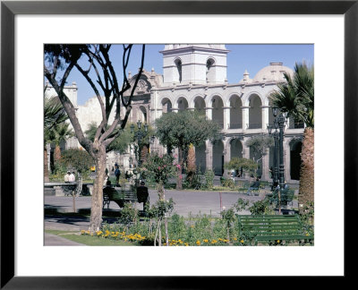 Plaza De Armas, Main Square, Arequipa, Unesco World Heritage Site, Peru, South America by Walter Rawlings Pricing Limited Edition Print image
