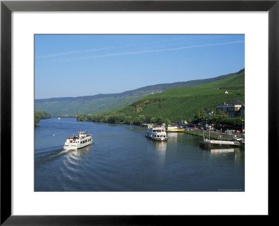 Mosel River Valley Near Bernkastel-Kues, Rheinland-Pfalz, Germany by Hans Peter Merten Pricing Limited Edition Print image
