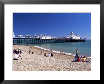 The Beach, Eastbourne, East Sussex, England, United Kingdom by John Miller Pricing Limited Edition Print image