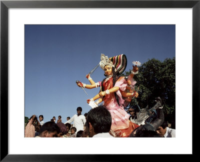 Durga Puja Festival, Varanasi (Benares), Uttar Pradesh State, India by John Henry Claude Wilson Pricing Limited Edition Print image