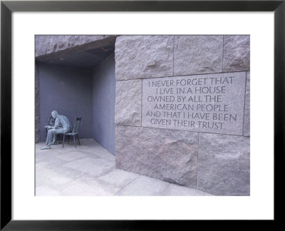 Franklin D. Roosevelt (F.D.R.) Memorial, Washington D.C., Usa by Alison Wright Pricing Limited Edition Print image