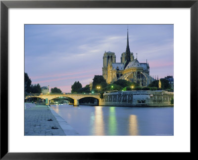Notre Dame And The River Seine, Paris, France, Europe by Peter Scholey Pricing Limited Edition Print image