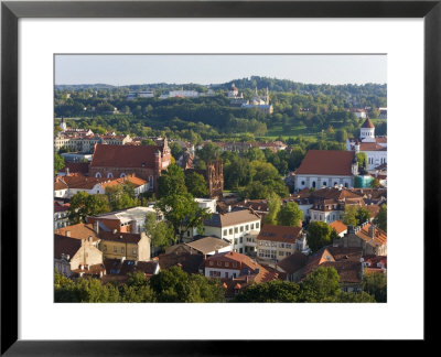 Vilniusview Over The Old Town, Lithuania by Gavin Hellier Pricing Limited Edition Print image