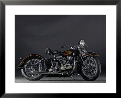1937 Harley Davidson Els Knucklehead by S. Clay Pricing Limited Edition Print image
