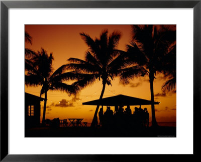 Bar At Sunset, Antigua, Caribbean, West Indies by Firecrest Pictures Pricing Limited Edition Print image