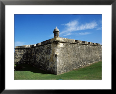 Ancient Fort, Old San Juan, Puerto Rico, West Indies, Central America by James Gritz Pricing Limited Edition Print image