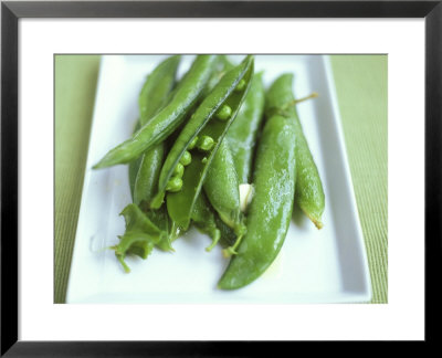 Lightly Steamed Pea Pods by David Loftus Pricing Limited Edition Print image