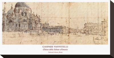 Church, Venice by Giuseppe Vanvitelli Pricing Limited Edition Print image