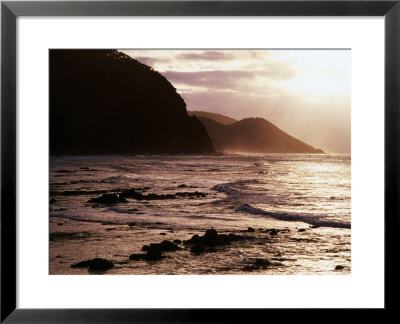 Looking Towards Mount Defiance Lookout, South Of Lorne On The Great Ocean Road, Lorne, Australia by Rodney Hyett Pricing Limited Edition Print image