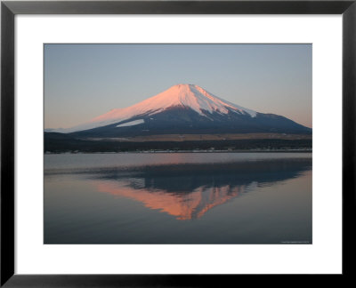Yamanaka-Ko And Mount Fuji by Bob Charlton Pricing Limited Edition Print image
