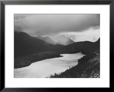 Mountains At Sunset by Fritz Goro Pricing Limited Edition Print image