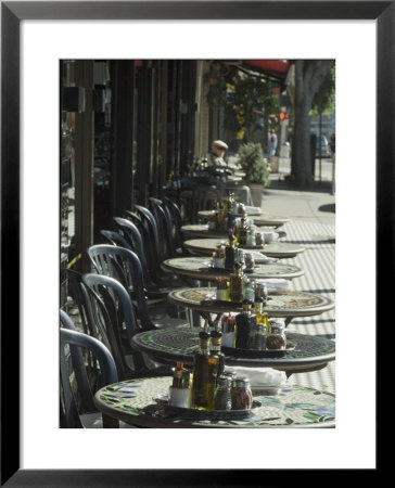 Outdoor Cafe, North Beach, San Francisco, California, Usa by Ethel Davies Pricing Limited Edition Print image