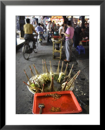 Skewers Cook In A Sichuanese Hotpot, Chengdu, China by Andrew Mcconnell Pricing Limited Edition Print image