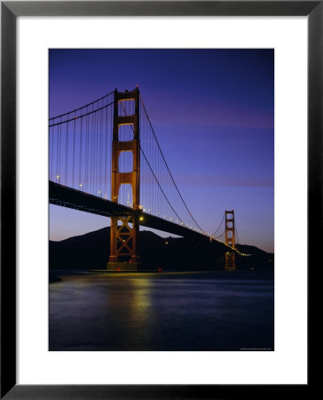 Golden Gate Bridge, San Francisco, California, Usa by Gavin Hellier Pricing Limited Edition Print image