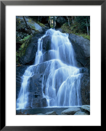 Moss Glen Falls In The Green Mountain National Forest, Vermont, New England, Usa by Amanda Hall Pricing Limited Edition Print image