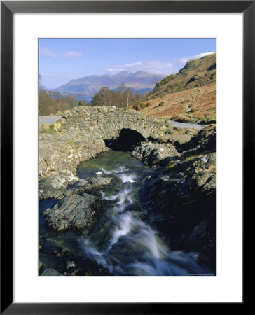 Ashness Bridge, Borrowdale, Lake District National Park, Cumbria, England, Uk by Neale Clarke Pricing Limited Edition Print image