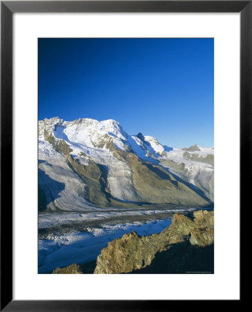 View To The Breithorn And Breithorn Glacier, Gornergrat, Zermatt, Swiss Alps, Switzerland by Ruth Tomlinson Pricing Limited Edition Print image