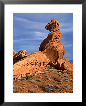 Balance Rock, Valley Of Fire State Park, Nevada, Usa by Charles Sleicher Pricing Limited Edition Print image