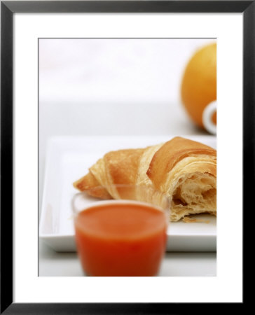 Croissant And Carrot Juice by Brigitte Sporrer Pricing Limited Edition Print image