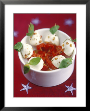 Mozzarella And Tomatoes On Sticks by Jean Cazals Pricing Limited Edition Print image