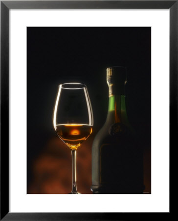 A Glass And A Bottle Of Cognac by Armin Faber Pricing Limited Edition Print image