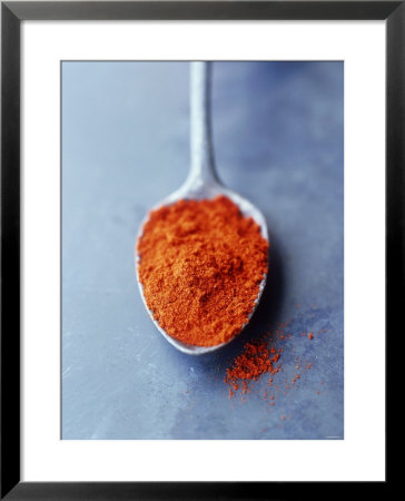 Ground Paprika On Spoon by Maja Smend Pricing Limited Edition Print image