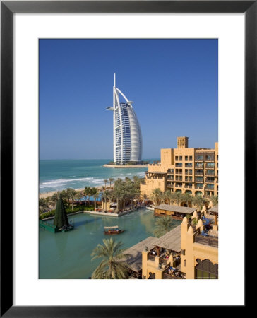 Mina A Salam And Burj Al Arab Hotels, Dubai, United Arab Emirates by Gavin Hellier Pricing Limited Edition Print image